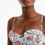J.Crew • One-Piece Swimsuit Ratti Scribble floral paisley underwire colorful Photo 7