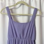 SheIn Purple Midi Chiffon Summer Sun Barbie Dress Size Medium Photo 3