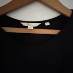 Boden maxi ankle length black maxi dress with pockets and long sleeves. Si… Size 4 Photo 4