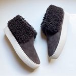 UGG  Lynus Sneaker Boots Platform Shearling Charcoal Gray Size 7 Photo 0