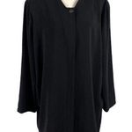 Vintage Hino & Malee Womens Size Medium Minimalist Boxy Oversized Black Jacket Photo 0
