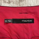 Maurice's  Black and White Paisley Floral Print Cuffed Shorts Size 1/2 Photo 3