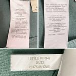 Madewell Linen Blend Side Button Midi Skirt Green Faded Shale Size M Eco Fabric Photo 7