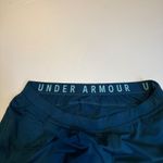 Under Armour Crop Women's Blue Athletic Jogger Pants Loose Fit Pockets Small Photo 7