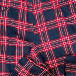 NFL Team Apparel New England Patriots Womens Medium Lounge Pajama Pants Sleep NFL Team Plaid Red Photo 8
