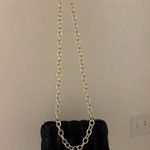 Madewell  black crossbody bag with gold chains Photo 0