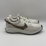 Nike  Waffle Debut Women's Sneakers Size US 7, White/Leopard Print New Phanton Photo 2