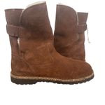 Birkenstock Boots Size 5 EU 36 Uppsala Shearling Suede Leather Ankle Booties Photo 2