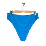 SKIMS  Mid Waist Bikini Bottom Turquoise Blue Sz XL NWT Photo 2