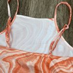 SheIn Womens NWT Orange Marble Print Cami - S Photo 4