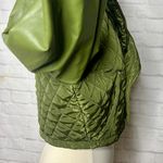 Boutique NEW Leather Quilted Cropped Jacket Photo 9