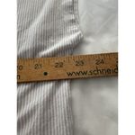 Eileen Fisher Organic Cotton T Shirt Dress Size L Gray White Stripe Minimalist Photo 9