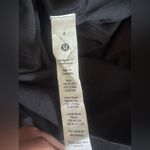 Lululemon Wunder Under High Rise Crop Leggings Size 4 Scallop Hem Mesh Black Photo 5