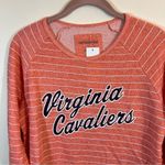 Camp David  Women’s Orange Striped Virginia Cavaliers Sweatshirt Medium NWT Photo 1