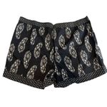 Knox Rose Women's Plus Size Black Paisley High-Rise Shorts - Size 4X - NWT Photo 4
