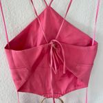 Cult Gaia  NADEESHA MIDI DRESS IN PINK Photo 5