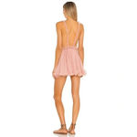 CHIO / Revolve Short Polka Dot Frill Dress in Blush NWOT Size S Retail $394 Photo 2