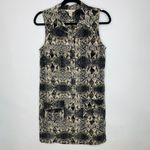 Banana Republic  Snakeskin Shift Dress Sz 2 Cargo Pockets Photo 5