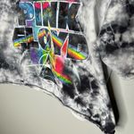 Pink Floyd Dark Side of the Moon Tie-Dye cropped T-Shirt graphic tee boxy large Photo 4