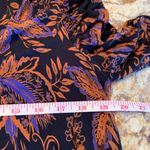 Free People  Hello Lover Tunic Top Womens Size XS Black Floral Long Sleeve Photo 6