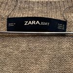 ZARA knit Sweater with Contrasting Lace Photo 8
