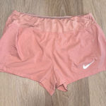 Nike Light Pink Athletic Running Shorts - Size Medium Photo 0