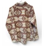 Lucky Brand  Southwestern Sherpa Jacket - Cream Tones - NWT Large MSRP $169 Photo 1