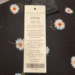 Alice + Olivia  by Stacey Bendet Black Daisy Duffel Bag, NWT Photo 6