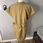 Banana Republic  Linen-Blend Wrap Mini Shirtdress, Neutral Khaki, XL 773203 Photo 1