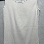 prAna  Organic Cotton Crochet Cottage Coquette Beach Garden Women's Tank Top XS Photo 7