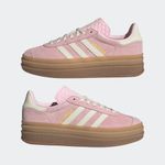 Adidas Women’s  Gazelle Bold in Clear Pink Gum size 8 Photo 2