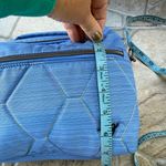 Lug Boomer Quilted Crossbody Bag Blue Shoulder Strap RFID Zip Pockets NWOT Photo 5