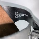 Cliffs White Mountain Footbeds 3 Strap Sandals Black faux Leather  Women’s Size 8 Photo 9