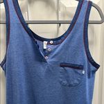 Carol Hochman Blue Sleeveless Lounge Maxi Dress set Photo 2