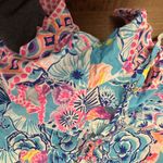 Lilly Pulitzer Katia 5" Short. Bali Blue, Once Upon a Tide, Medium Photo 11