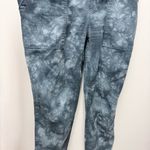 Anthropologie  x Pilcro The Wanderer Relaxed Tie Dye Overalls, Blue | Size 29 Photo 7