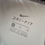 Nike Pro Grey Patterned Cropped Biker Athletic Gym Leggings Photo 2