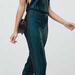 Pretty Little Thing Emerald Green Jumpsuit Photo 0