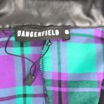 Dangerfield Grinning Tartan Zipper Dress US 4 Purple Size undefined Photo 1