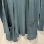 Pink republic  Teal Open Front Cardigan Knit Size XL EUC Photo 2