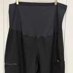 FIGS  Maternity Yola Skinny Scrub Pant XXL Black Straight Leg Cargo Nurse Comfy Photo 8