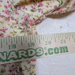 Homemade Floral Jacket Skirt Set – Women's S Pink Button Front Cotton Rayon White Size 16 Photo 8