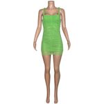 Michael Costello  x REVOLVE Josh Mini Dress, Green, Small Photo 15
