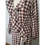 Marysia Ruffled gingham linen midi dress White Size XS Photo 3