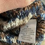 Dress Barn Vintage Silk Blend Striped Cardigan Sweater Button Small Photo 3