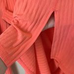 Free People Movement Peach Ribbed Long Sleeve Photo 4