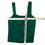 NWT J. Crew Factory Women's Linen Blend Square Neck Tank Top Green Size S Casual Photo 7