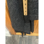 Badgley Mischka  Career Wear Long-Sleeve Mock Neck Wrap-Front Grommet Dress Photo 5