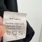 Universal Standard  black long sleeve V-neck v Rex t-shirt plus size medium/ 18 Photo 7