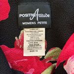 Positive Attitudes Womens Petite Rose Skirt Set Size 16P Photo 6